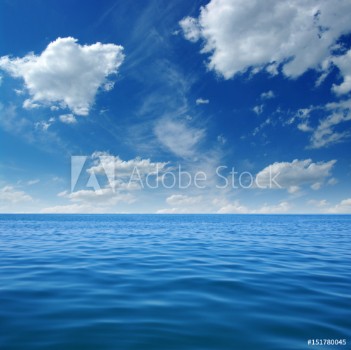 Afbeeldingen van Blue sea water surface
